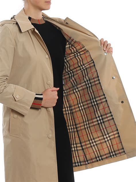 mytheresa burberry mantel|Burberry Knielange Mäntel für Damen .